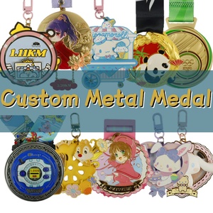 Médailles de sport personnalisées avec logo 3D, bon marché, vierges, pour la remise des diplômes, le judo, la gymnastique, le marathon, la course à pied, la natation, le basketball, le football - Product Image 2