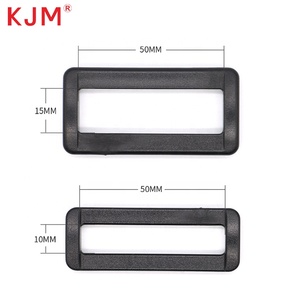 Boucle carrée rectangulaire en plastique robuste <span class=keywords><strong>KJM</strong></span> pour accessoires de chevillère et sac à dos de randonnée en plein air - Product Image 4
