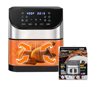 Friteuse à air domestique AOJA 6L Smart Kitchen, offre du <span class=keywords><strong>Black</strong></span> <span class=keywords><strong>friday</strong></span>! Friteuse à air 6L Combo (Friteuse + Accessoires)-quantité minimale de commande 5 pièces - Product Image 3