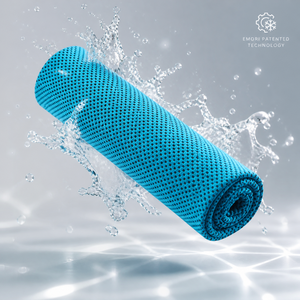 Toalla refrescante de poliéster ecológica de 100 x 30 cm, transpirable, para deportes. - Product Image 1