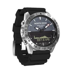 Reloj Deportivo para Hombre DF NORTH EDGE Gavia, de Acero Inoxidable y Silicona, Resistente al Agua IP67, para Natación, Buceo, Correr, con Altímetro, Barómetro, Termómetro y Brújula - Product Image 4