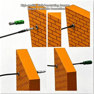Protector de Entrada de <span class=keywords><strong>Cable</strong></span> Óptico para Pared FTTH, Pasacables de Plástico para Ingeniería de Telecomunicaciones - Product Image 6
