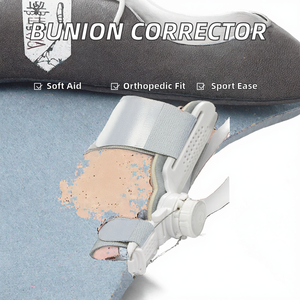 Corrector Ortopédico Ajustable para Juanetes con Perilla Giratoria, Férula Nocturna Flexible para Hallux Valgus, Plantillas Deportivas Cómodas de Material PE - Product Image 2