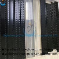 Espaciador de Aluminio Chino de Diseño Moderno y Económico, Duradero, Insonorizante, Fácil de Instalar, Sellado para Ventanas y Puertas de Doble Acristalamiento