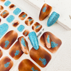 En gros Autocollants et bandes de <span class=keywords><strong>gel</strong></span> pour <span class=keywords><strong>ongles</strong></span> de pieds, couleur unie, tendance, imperméables, de luxe, <span class=keywords><strong>faux</strong></span> <span class=keywords><strong>ongles</strong></span> pour femmes, fournitures - Product Image 1