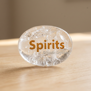 Best Value Agate Engraved <b>Spirit</b> Word Healing Stone <b>Three</b> Stone Pendant Classic Style Sale - Product Image 3