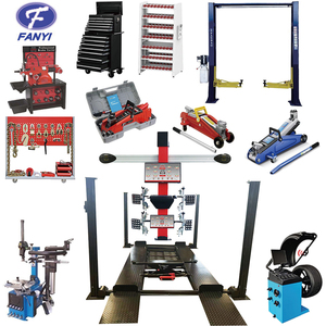 Apparecchiature di servizio Auto 4-Post Design Set completo officina per Auto con cambio pneumatico equilibratore ruote 3D allineamento ruote-sollevamento Auto - Product Image 2