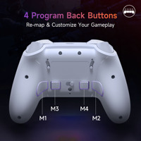 EasySMX X20 contrôleur de jeu sans fil Elite FPS poignée bascule pour PC IOS TV double déclencheur et manette