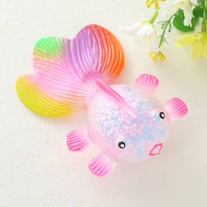 Juguetes de espuma Jincan con forma de pez pequeño y carpa, de rebote lento, para descompresión, juguetes antiestrés para niños - Product Image 4