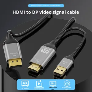 <span class=keywords><strong>Cable</strong></span> Adaptador DP Activo 4K con Alimentación USB, <span class=keywords><strong>Cable</strong></span> de Video DisplayPort <span class=keywords><strong>a</strong></span> DP de Alta Definición para PC de Escritorio, Laptop <span class=keywords><strong>a</strong></span> Monitor TV - Product Image 6