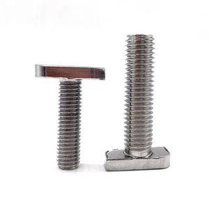 <strong>T</strong> <strong>Bolt</strong> Stainless Steel A2/A4 Material Plain Finish M8-48 Din186 - Product Image 1