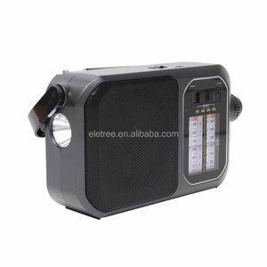 Meier M-9396 Portable Wiederauf ladbare Am Fm Sw 4 Bands Radio Mit Taschenlampe - Product Image 2