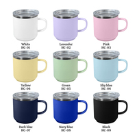 Mug à café personnalisé Airpot Termousse, mini 5 oz, plastique + intérieur en acier inoxydable, mug à expresso