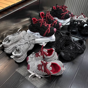 2025 Sneakers <span class=keywords><strong>da</strong></span> donna scintillanti <span class=keywords><strong>scarpe</strong></span> Sole <span class=keywords><strong>scarpe</strong></span> Casual con plateau con strass glitterato <span class=keywords><strong>da</strong></span> donna - Product Image 6