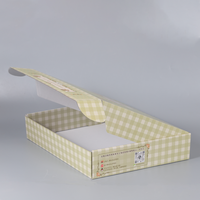 Boîtes d'emballage et d'expédition en carton ondulé recyclé imprimées, pliables, personnalisables en couleur, pour vêtements, boîte à courrier en kraft avec pelliculage mat