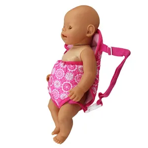 Túi Đựng Búp Bê Đi Chơi 18 Inch Túi Đi Tuyết Màu Hồng Phụ Kiện Búp Bê Cho Bé Gái 43Cm Túi Đựng Búp Bê Tiện Lợi Cho Trẻ Mang Đi Chơi