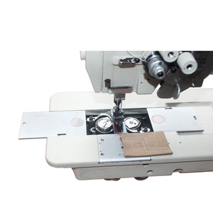 Máquina de Coser Industrial Automática de Doble Aguja con Puntada de Seguridad, Motor y Engranajes Programables para Jeans y Bolsos de Cuero - Product Image 3
