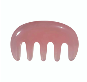 Peine Meridiano para Terapia Capilar de Resina de Bajo Precio, Color Rosa, Ligero - Product Image 1