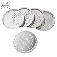 Accessoires pour cafetières expresso Filtre à joint en caoutchouc pour pot Moka Compatible avec 3/6/9/12 tasses Moka Express