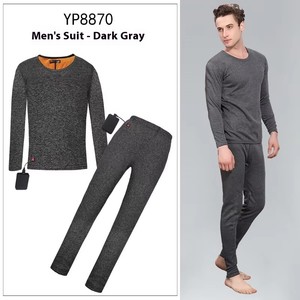 ชุดฐานอุ่นไฟฟ้าอุณหภูมิคงที่อัจฉริยะเสื้อผ้าให้ความอบอุ่นมีซับในผ้าฟลีซสำหรับฤดูหนาว - Product Image 6