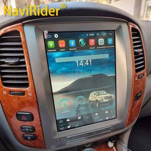 Reproductor de Radio para Auto con Pantalla Tesla Android 13 para Lexus LX470 para Toyota Land Cruiser LC100 J100 2002 Navegación GPS Video Multimedia - Product Image 1