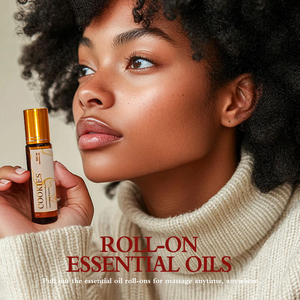 Nhãn Hiệu Riêng Tự Nhiên Hữu Cơ Pha Trộn Cherry Vani Xạ Hương Dầu Nước Hoa Cơ Thể Massage Cuộn Trên 10Ml Con Lăn Tinh Dầu Cho Da - Product Image 4