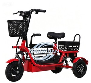 Household Portable Electric Tricycle Passenger Cargo <b>Transport</b> Bike - Product Image 2