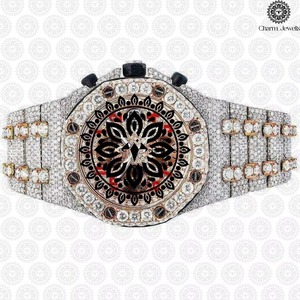 Montre en diamant d'excellente qualité avec des matériaux haut de gamme pour une durabilité à long terme et un usage tendance, disponible à un prix compétitif - Product Image 2