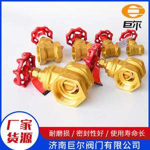 Vanne à boisseau manuelle à double filetage interne en laiton DN15 DN20 pour applications de climatisation, de compteur d'eau et de commutateur pré-échelle - Product Image 3