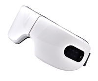Masseur oculaire intelligent pliable et réglable, appareil de massage oculaire chauffant électrique à vibrations avec musique multifonction