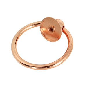 ลูกบิดตู้ลิ้นชักทรงกลมทำจากสังกะสีผสมสีเงินทองชมพูลูกบิดเก้าอี้โซฟามือจับเฟอร์นิเจอร์ - Product Image 5