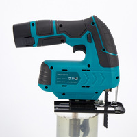 Scie sauteuse électrique au lithium industrielle, outil de travail du bois, moteur sans balais 12V 500W, machine de découpe de bois multifonctionnelle compacte pour le bricolage