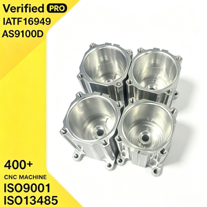 Tapas de extremo mecanizadas por CNC a medida, Carcasas de aluminio de precisión para cavidades, Cubiertas cilíndricas mecanizadas, Latas mecanizadas de precisión por estirado profundo - Product Image 1