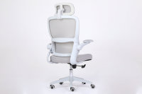Vente en gros d'usine de chaise de bureau en maille contemporaine de direction avec appui-tête et accoudoir réglables Chaise de direction bon marché