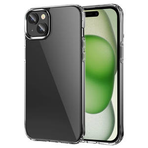 <span class=keywords><strong>Coque</strong></span> de téléphone en TPU transparente renforcée à quatre coins pour <span class=keywords><strong>iPhone</strong></span> 16 15 Pro 14 13 12 <span class=keywords><strong>11</strong></span> Pro Max - Product Image 1