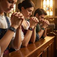 Bracelet NFC en tissu élastique personnalisé avec logo, écologique, style art populaire, OEM, transfert thermique, 13,56 MHz, Ntag213, Ntag215, pour la Bible