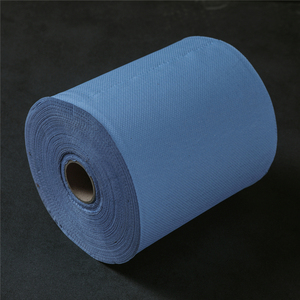 OEM Disposable Eco Friendly Portable Bathroom Hand Paper Towel <strong>Roll</strong> Disposable Embossed Toilet Tissue Paper Towel <strong>Roll</strong> <strong>Blue</strong> - Product Image 2