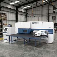 Mesin Punching Plat Logam CNC Turret Kecepatan Tinggi Presisi dengan Mesin Pengindeks Otomatis & Mesin Punching Bermotor