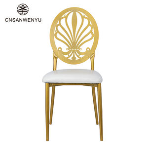Chaises de banquet de mariage <span class=keywords><strong>en</strong></span> fer industriel |   Meubles de salle à manger <span class=keywords><strong>en</strong></span> métal pour événements d'hôtel, intérieur et extérieur - Product Image 6
