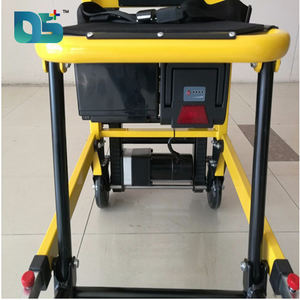 모든 알루미늄 합금 프레임 접이식 전기 계단 등산가 휠체어 Pvc 시트 리튬 배터리 등산가 휠체어 - Product Image 6