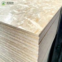 Panneau OSB2 en pin de 18 mm avec adhésif phénolique E1, ponçage fin, revêtement de meubles, substrat, zéro formaldéhyde, anti-corrosion