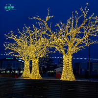 Bestseller IP65 Wasserdichte LED-Beleuchtung Dekoration Outdoor Weihnachtsbaum Motiv-Lichter