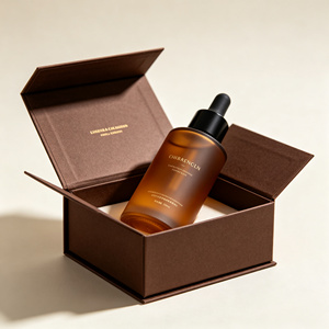 Boîte à parfum et emballage <span class=keywords><strong>cadeau</strong></span> personnalisés Belt and Road, boîte rigide de luxe avec fermeture magnétique pour parfum Oud et Attar - Product Image 3