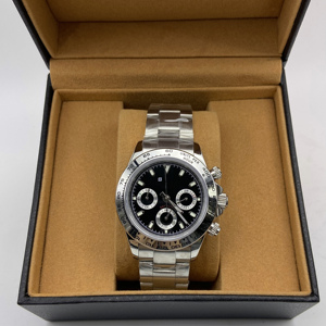 Reloj de Pulsera de Cuarzo de Lujo para Hombre con Cronógrafo, Reloj de Negocios Simple, Resistente al Agua, con Cristal de Zafiro, Movimiento Japonés VK63 - Product Image 2