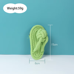 Juguete Masticable de Cuerda de Algodón Ecológico y Duradero UFBemo, Resistente a Mordidas, Colorido, para Uso en Interiores para Perros - Product Image 2