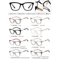 MS 81613 2025 Nouveau TR90 + Métal Femmes Haute Optique Lunettes Diamants Claires À La Mode Anti-Lumière Bleue Lunettes Personnalisées Photochromiques