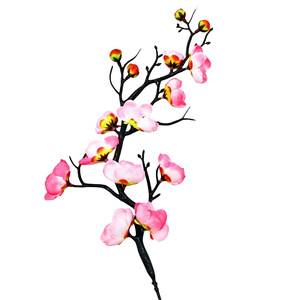 Red Plum Blossom Cake Decoration Plastic Reusable For Birthday Celebration Chinese New Year - Product Image 1