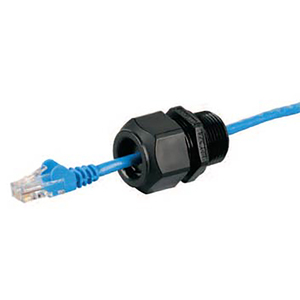 JAR-Junta de sellado de plástico negro, prensaestopas resistente al agua, nailon IP68 PG7 PG9 PG13.5 PG21, fijación de cable, conector de cable de nailon - Product Image 6