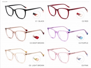 Thương hiệu hàng đầu tùy chỉnh chất lượng cao Acetate kính quang học thời trang vuông khung kính mắt với ống kính thời trang rắn cho mặc - Product Image 6