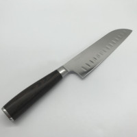 Couteau de chef en acier Damas de haute qualité personnalisable, couteau Santoku VG10, couteau de cuisine japonais